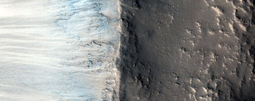 East Rim of Impact Crater
