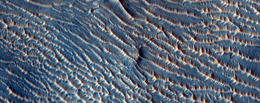 Possible Pyroxene-Rich Terrain in Nili Fossae
