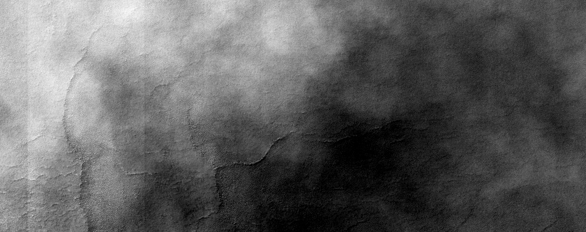 Layers in Crater in Southern Hellas Planitia
