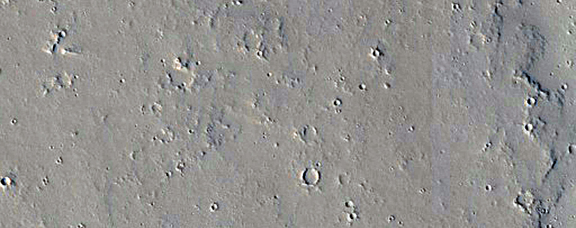 Candidate Recent Impact Site
