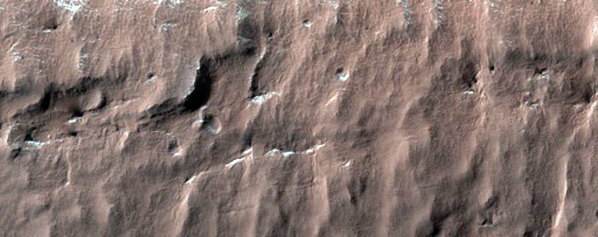 Edge of South Polar Layered Deposits
