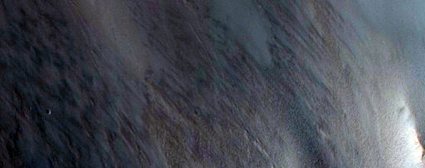 Terrain North of Savich Crater
