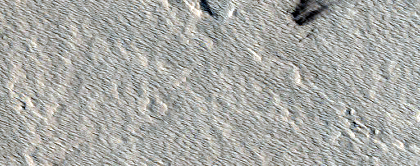 Candidate Recent Impact Site
