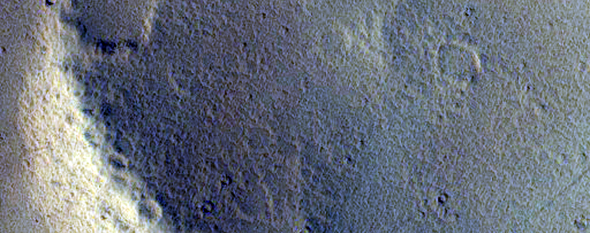 Candidate Recent Impact Site
