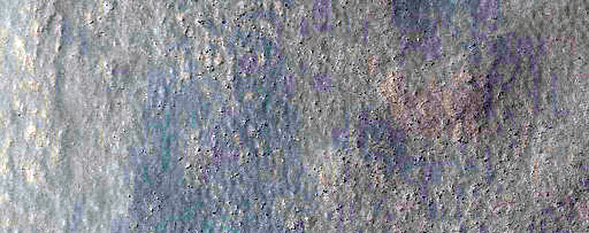 Infrared Contacts in Eridania Scopulus
