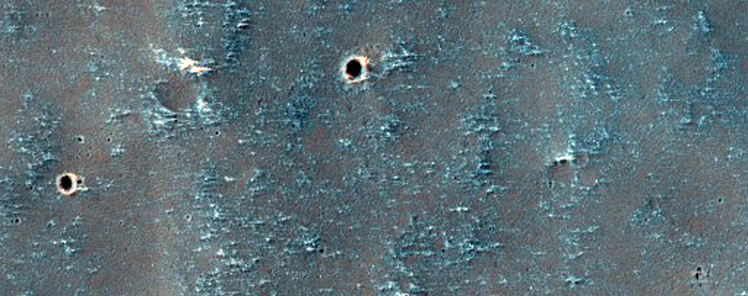 Preserved Impact Crater in Sinus Sabaeus Region