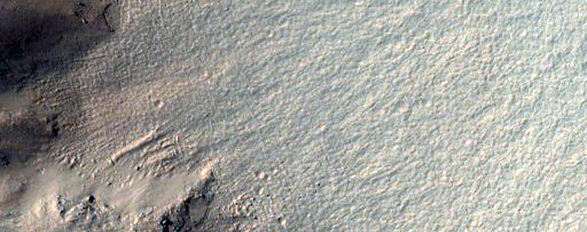 Monitor Gullies in Asimov Crater
