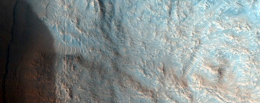 Crater in Acidalia Planitia
