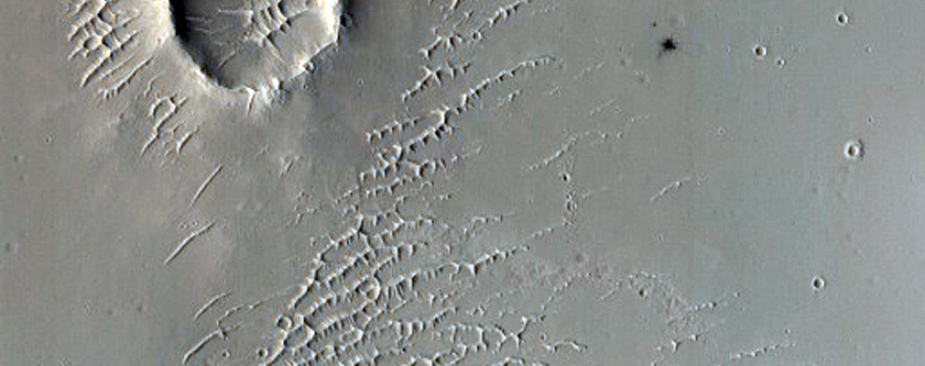 Candidate Recent Impact Site
