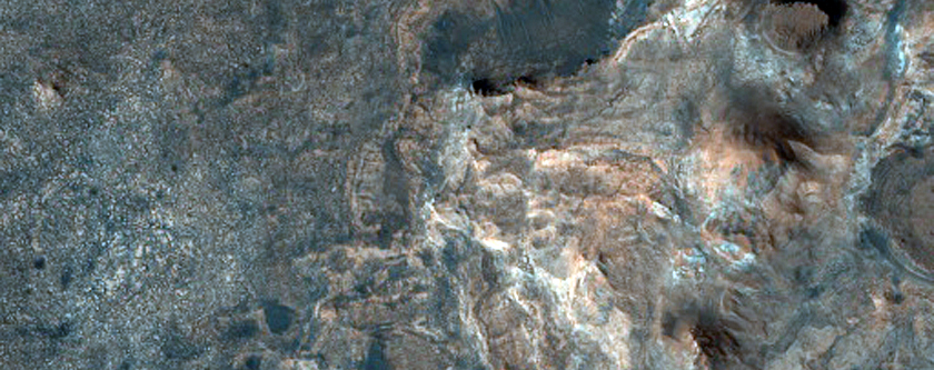 Large Phyllosilicate Deposit Near Mawrth Vallis
