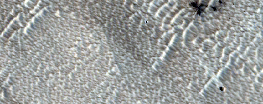 Candidate Recent Impact Site
