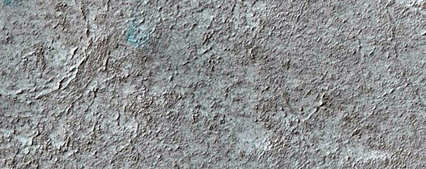 Spider Terrain Not on South Polar Layered Deposits
