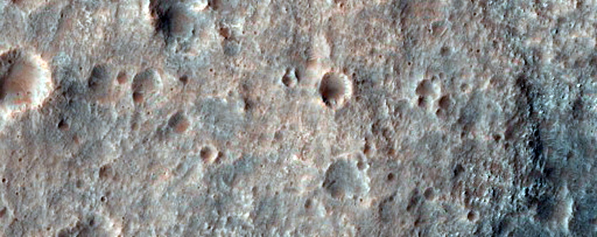 Channel in Highland Bedrock

