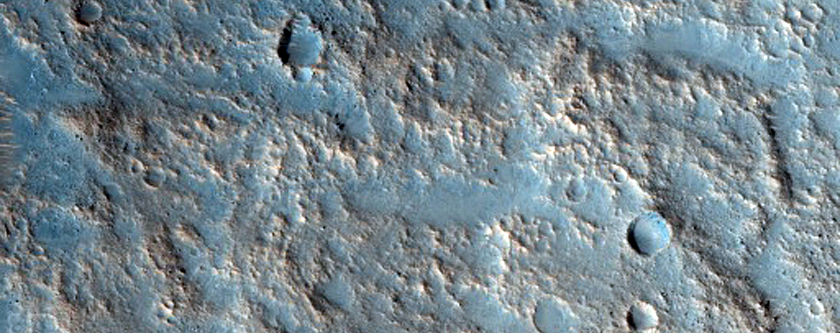 Crater with Steep Slopes
