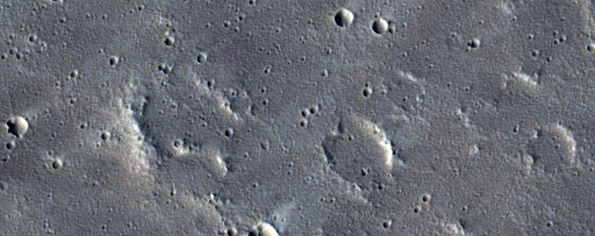 Wind Streak Monitoring Site Northwest of Uranius Tholus
