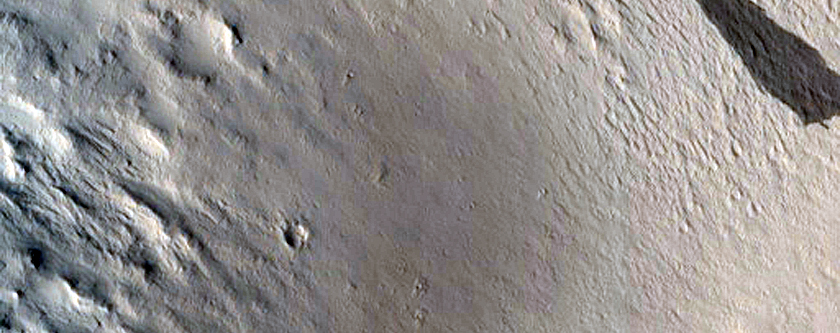 Candidate Recent Impact Site
