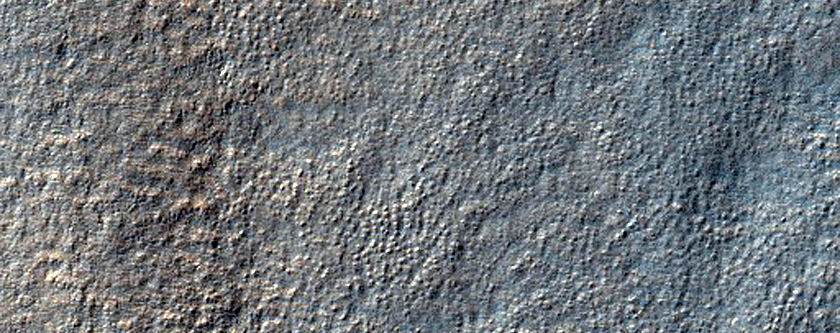Well-Preserved 500-M Impact Crater in Peneus Patera Region
