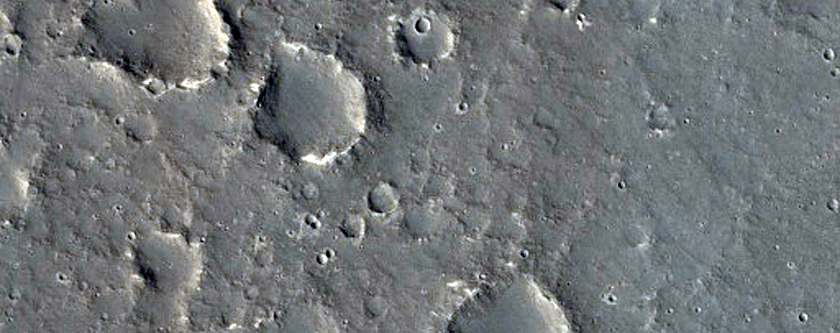 Westernmost Edge of Athabasca Valles Flood Lava
