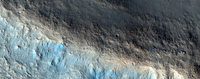 Impact Crater in Acidalia Planitia
