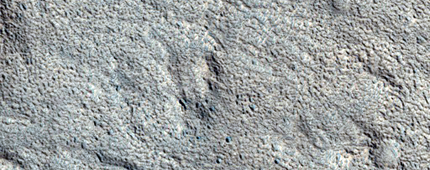 Crater Floor in Northern Arabia Terra