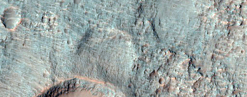 Crater Fill Material