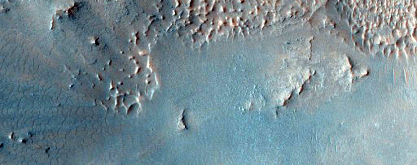 Central Hills of Impact Crater