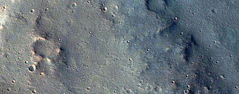 Central Peak of Orson Welles Crater