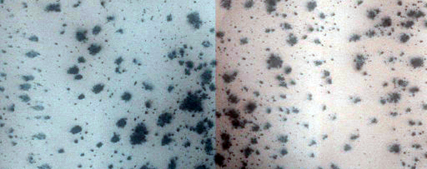 Dunes on Crater Floor