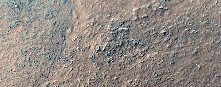 Gullies on Two Sides of Mound in Nereidum Montes