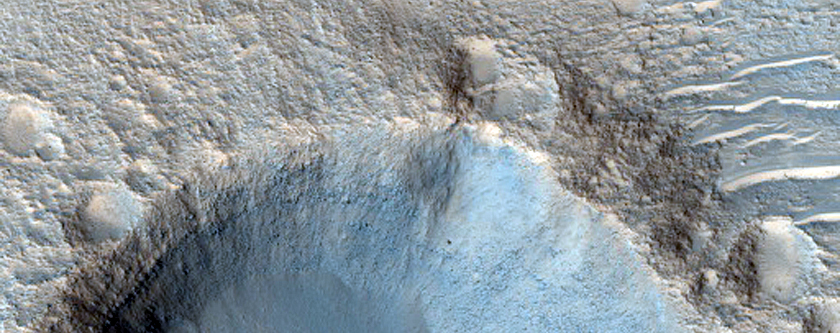 Cratered Plateau in Etched Terrain of Ravi Vallis