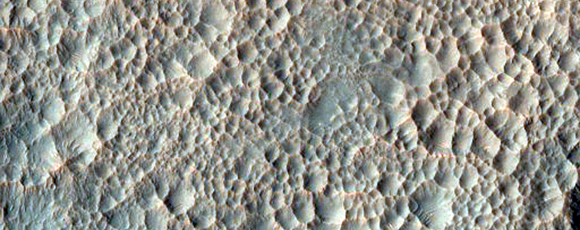 Central Resen Crater