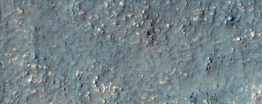 Bedrock Northwest of Hellas Planitia
