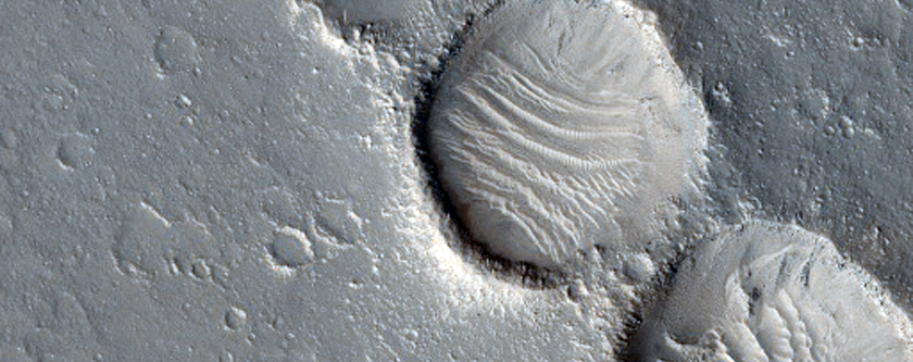 Landforms in Utopia Region