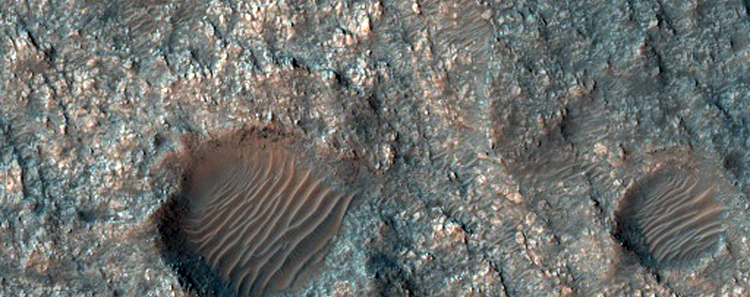 Bedrock North of Hellas Planitia