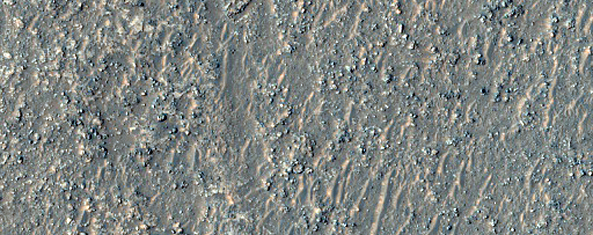 Layers on Crater Floor in Noachis Terra