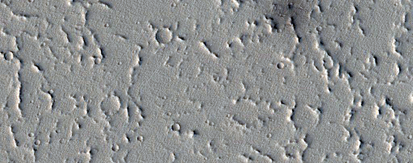 Candidate Recent Impact Site