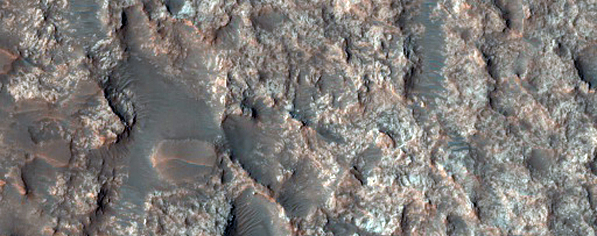 Well-Exposed Layered Bedrock