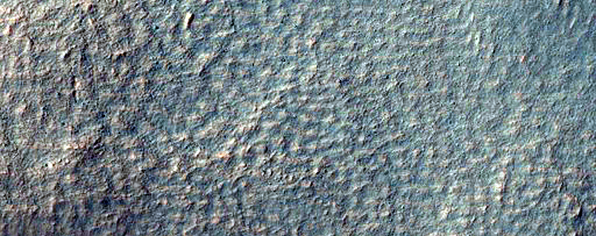 Gullies in Crater in Terra Sirenum