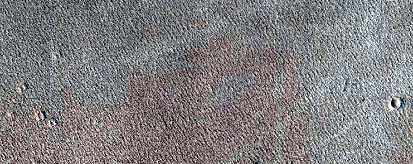 Candidate Recent Impact Site