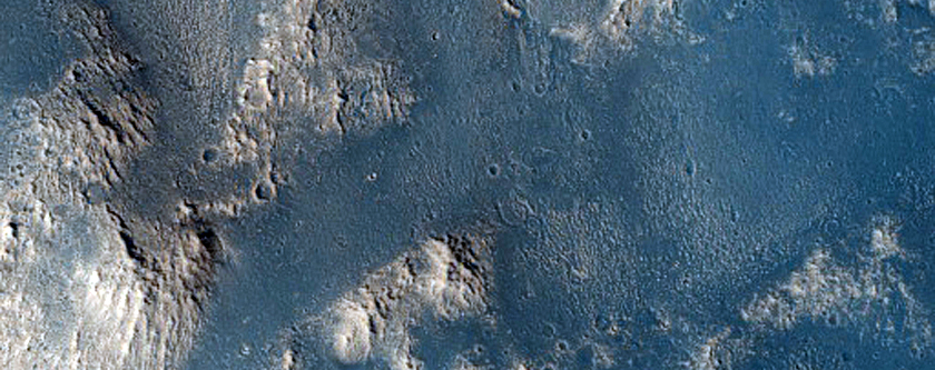 Flows Northwest of Elysium Mons