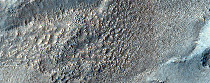 Gullies in Fractured Mantle