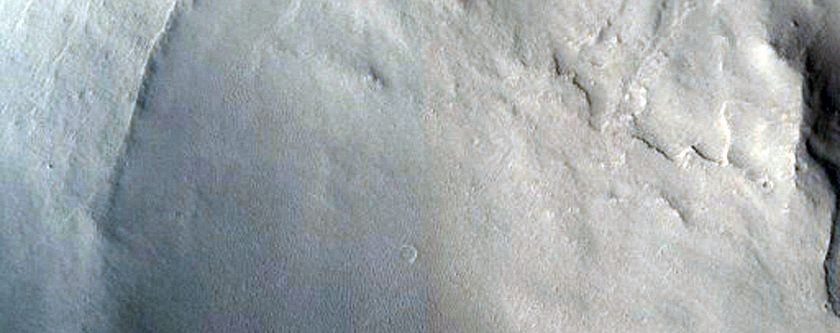 Candidate Recent Impact Site