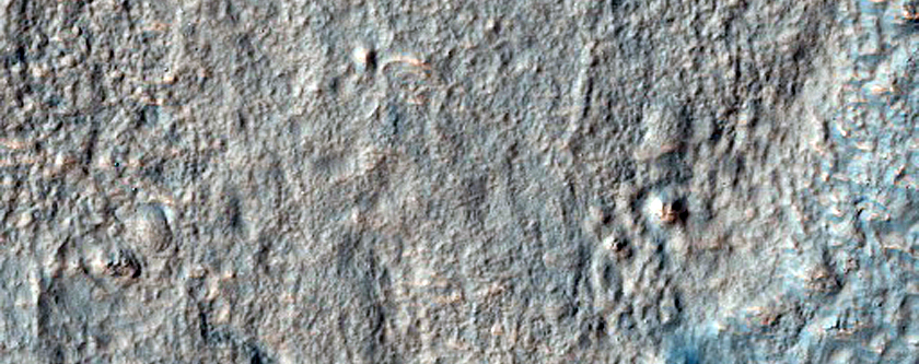 Bedrock in Argyre Planitia