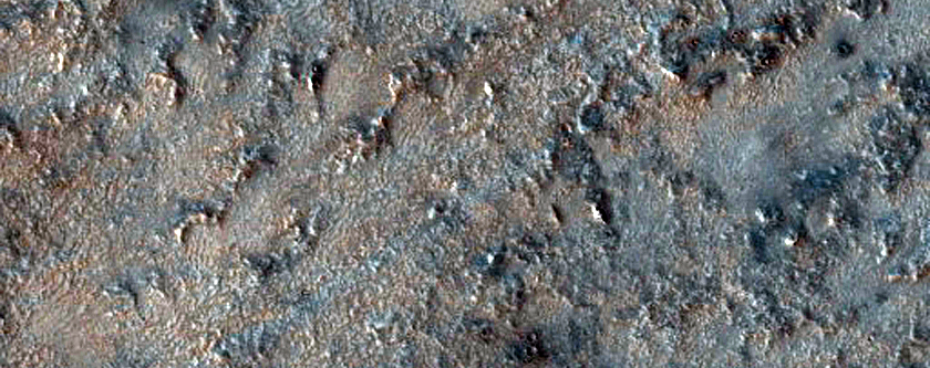 Landforms in Solis Planum