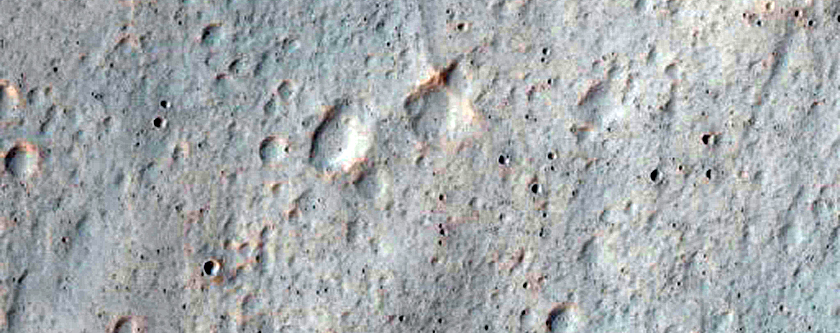 Sedimentary Fans in Crater
