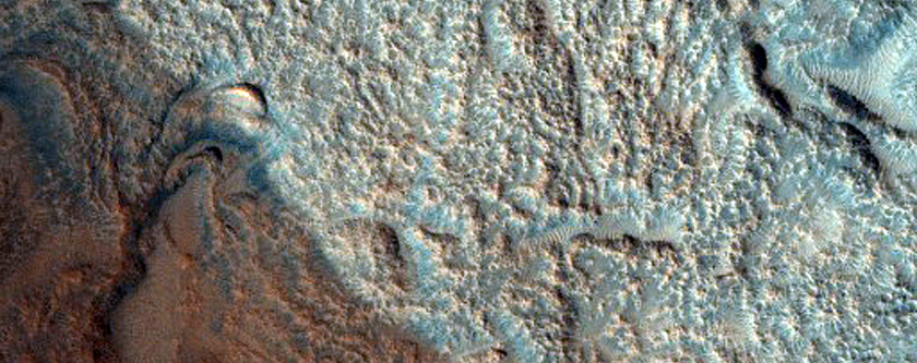 Crater with Steep Slopes