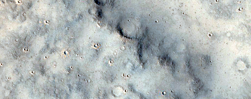 Terrain South of Wien Crater