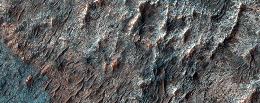 Bedrock Exposures in Terra Sabaea