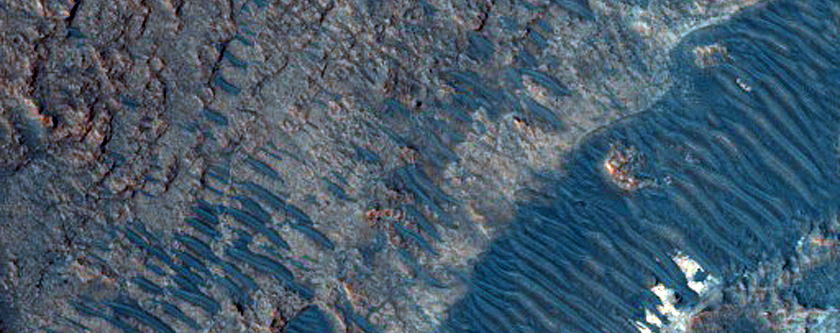 Layers in Terby Crater