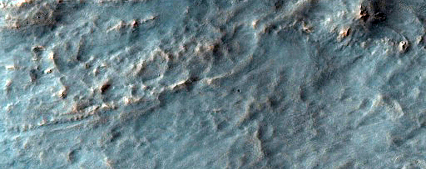 Western Ejecta and Rays of Istok Crater